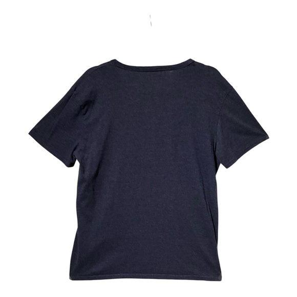 Psycho Bunny Dark Blue Short Sleeve Henley Medium - Picture 3 of 4